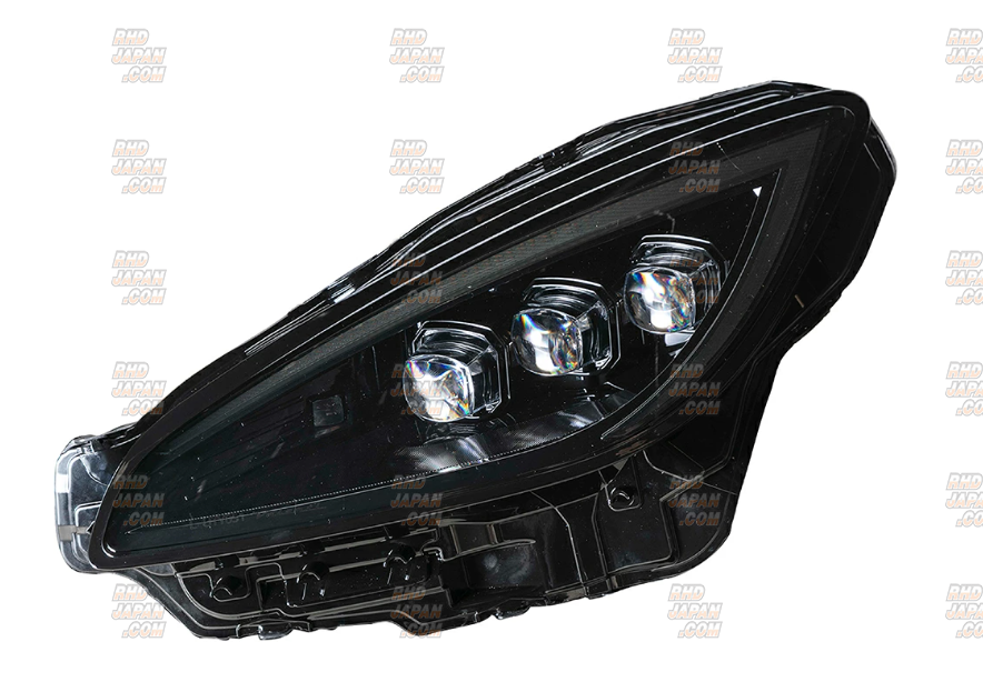 Valenti Jewel Head Lamp Ultra Clear Lens Gloss Black - BRZ ZD8